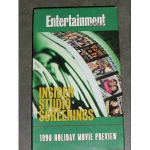   Weekly Insider Studio Screenings   1998 Holiday Movie Preview (VHS