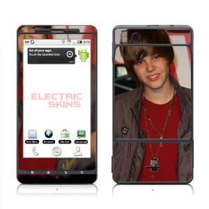 Motorola Droid X Justin Bieber Never Say Never My wOrld 2.0 skins skin 