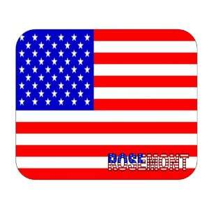 US Flag   Rosemont, California (CA) Mouse Pad Everything 