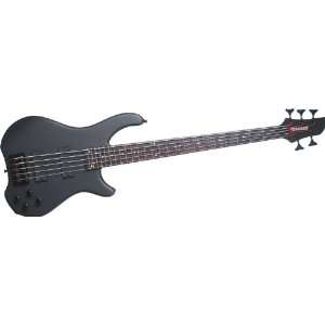 Fernandes Tremor 5 Deluxe 5 String Electric Bass   Metallic Black 