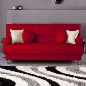    Best Three Seat Sleeper Sofa in Tetris Red Furniture & Decor