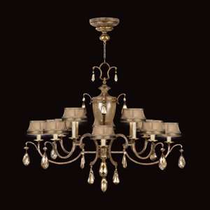  Fine Art Lamps 754940 2ST Golden Aura Chandelier