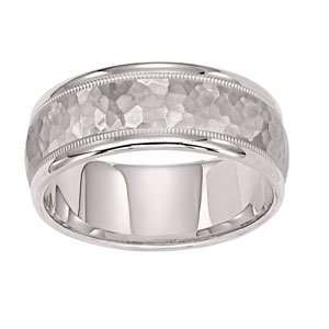   Palladium 1/3 Carat Diamond Comfort Fit Wedding Ring Everything Else