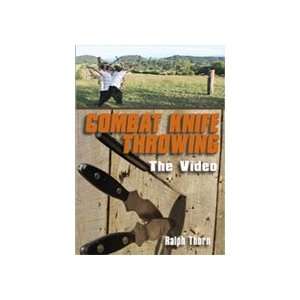  Combat Knife Throwing DVD with Ralph Thorn Sports 