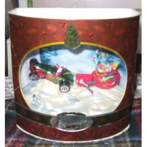  Hot Wheels 2001 Holiday Santas New Toy Snow Set: Toys 