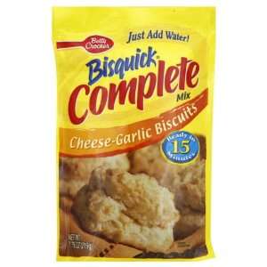 Bisquick Complete Mix Cheese garlic Biscuits 7.75 Oz 12 Packs  