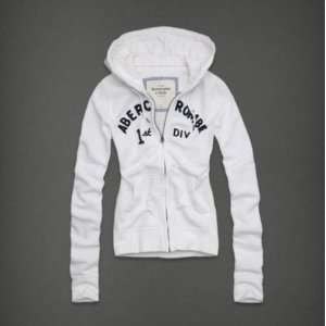  Abercrombie & Fitch Womens Hoodies White 