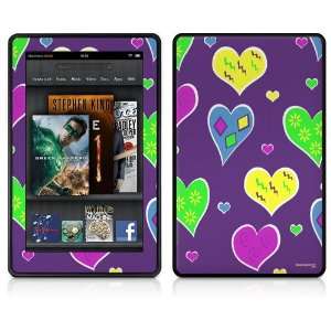   Kindle Fire Skin   Crazy Hearts: Everything Else
