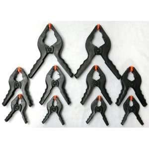  PowerCraft SCS10CB 10 Piece Spring Clamp Set