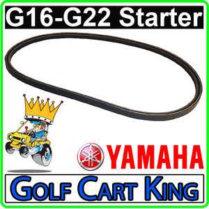 Yamaha G16,G20,G21,G22 Golf Cart Starter Generator Belt  