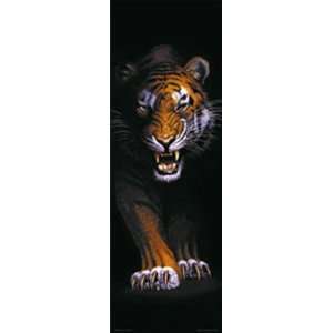  Prowling Tiger Poster Print: Home & Kitchen