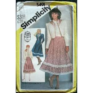   QUILTED JACKET SIZE 12 SIMPLICITY GUNNE SAX PATTERN 
