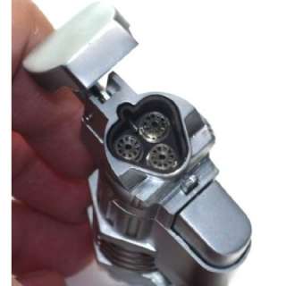   Triple Jet Flame Torch Lighter For Cigarettes And Cigars 00008  