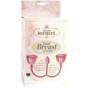  Bundle Suction Mistress Dual Breast Excerciser and 2 pack 