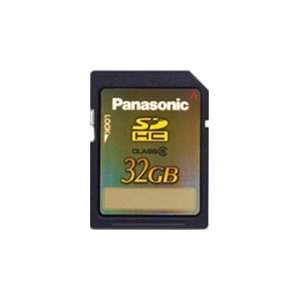   Panasonic 32GB Secure Digital High Capacity (SDHC) Card: Electronics