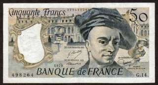 France 50 Francs Banknote 1979 P 152  
