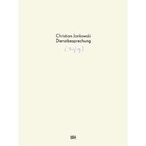    Christian Jankowski Briefing [Hardcover] Marion Ackermann Books