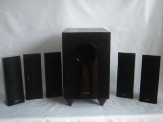Onkyo HT R340 AV Receiver + 5 Speakers & Sub Woofer SKW 360  