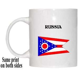  US State Flag   RUSSIA, Ohio (OH) Mug 