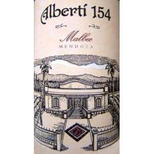  2010 Alberti 154 Malbec 750ml Grocery & Gourmet Food