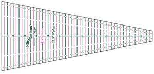 22.5 Degree Wedge Ruler by Nifty Notions Item # NN22D  