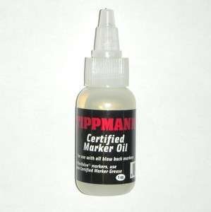 Tippmann Paintball Marker Oil Certified lubricant 1 oz ounce 