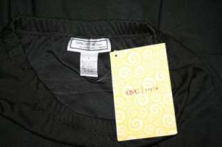 D137 GEORGE SIMONTON Ponte Knit Seamed Flare Skirt Small NWT  