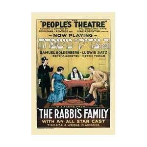  The Rabbis Family 20x30 poster: Home & Kitchen