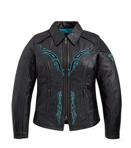 Womens Harley Davidson Sahara Leather Jacket, 97083 12VW, Limited 
