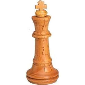 Bits and Pieces King Chess Piece   3D Wooden Jigsaw Puzzle (difficulty 