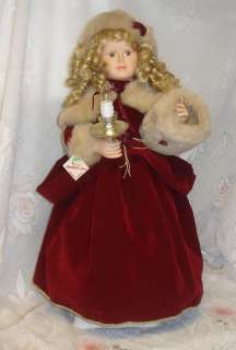 Telco MOTIONettes Animated Christmas Doll  