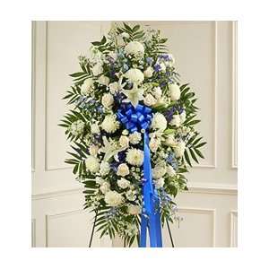 Funeral Flowers by 1800Flowers   Deepest Sympathies Standing Spray 