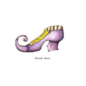    Thank Shoe, Note Card by Alicia Tormey, 5x5: Home & Kitchen