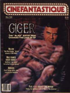 CINEFANTASTIQUE 1988~Alien~HR Giger~Roger Rabbit  