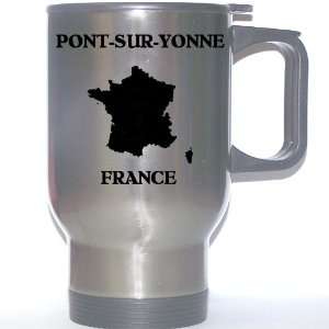  France   PONT SUR YONNE Stainless Steel Mug Everything 