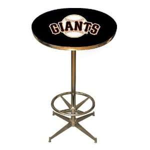   Francisco Giants 40in Pub Table Home/Bar Game Room: Sports & Outdoors