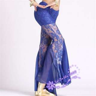 NEW】belly dance sexy lace flare pants 9clrs mermaid  