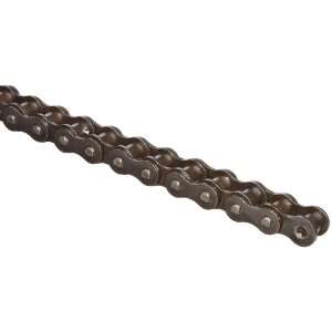  Single Strand Roller Chain, Riveted, Carbon Steel, 3/4 Pitch, 0.469 