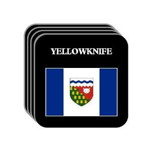 Northwest Territories   YELLOWKNIFE Set of 4 Mini Mousepad Coasters