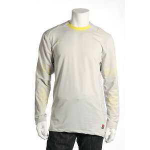  Nike Team Solid Gray & Yellow Jersey: Sports & Outdoors