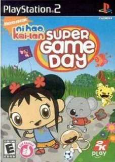 Ni Hao Kai Lan Super Game Day Badminton+Soccer+ PS2 NEW 710425376788 