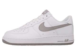 Nike Air Force 1 White Grey 2012 Mens Classic Casual Shoes 488298 108 