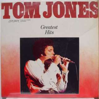 TOM JONES greatest hits LP vinyl LC 50002 VG+ 1977  