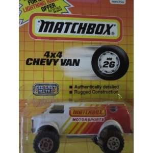  Chevy 4x4 Van #26 By Matchbox: Everything Else