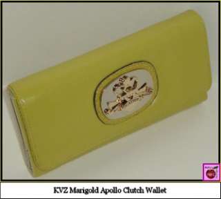 Kathy Van Zeeland Apollo Marigold Clutch Wallet New in Box Nwt  