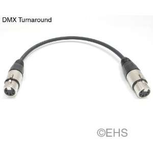   DMX1  5 Pin Female to 5 Pin Female XLR DMX Turnaround Electronics