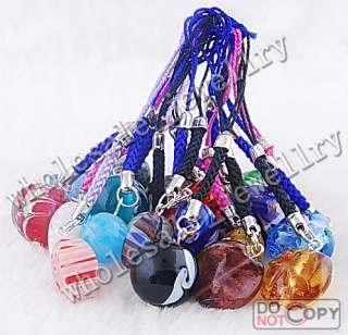wholesale 40strands murano lampwork glass&rope mix style mobile 