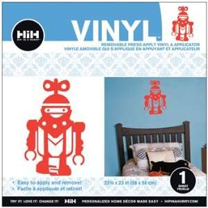  Westrim Crafts Hip In A Hurry Vinyl 22.75x23 Red Robot 
