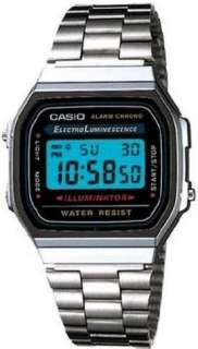 Brand New CASIO Mens Watch Model: A168 Illuminator  