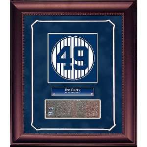  New York Yankees Ron Guidry 14x18 Framed Retired Number and Monument 
